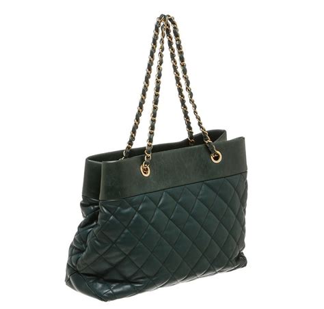 green chanel tote bag|Chanel bag designer.